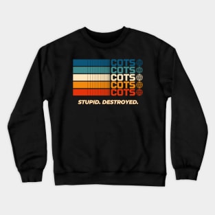 Stupid Destroyed Logo Crewneck Sweatshirt